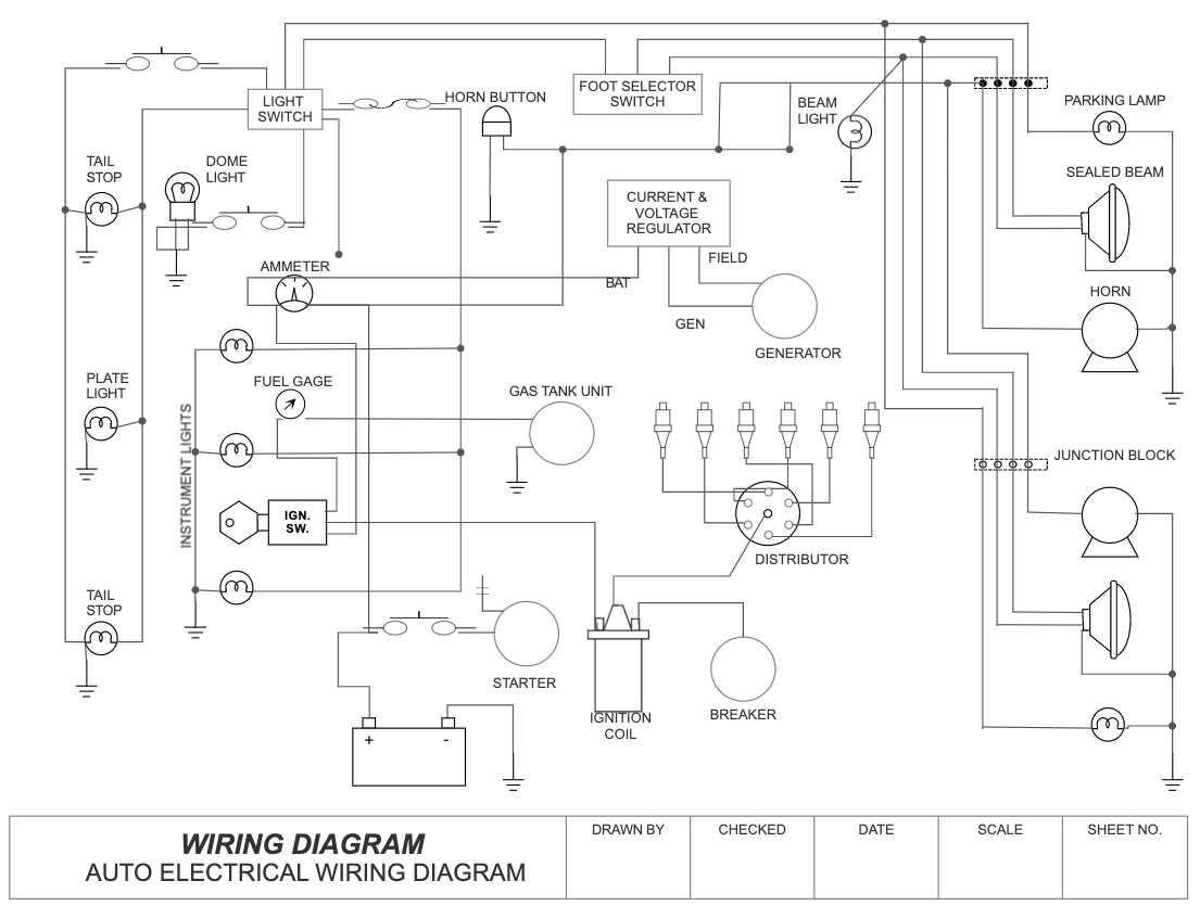 schematic diagram wiring