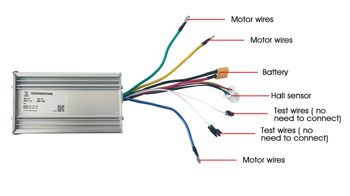 60v electric scooter controller wiring diagram