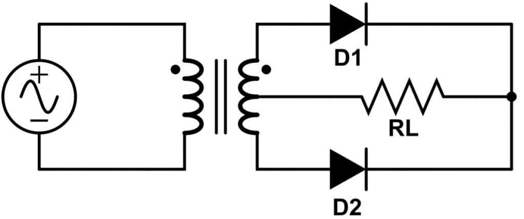 full wave rectifier circuit diagram