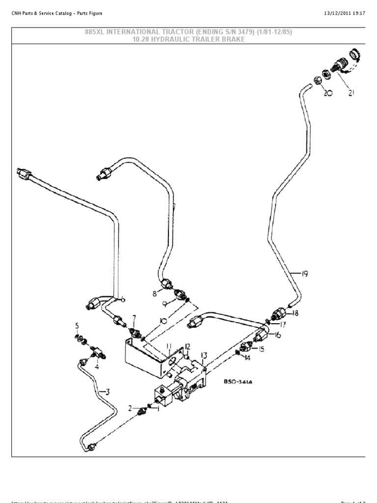 parts of a tractor trailer diagram