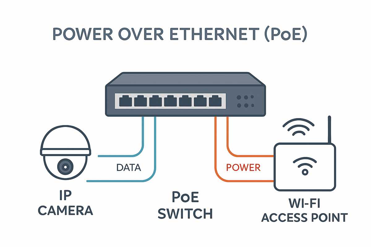 power over ethernet wiring diagram