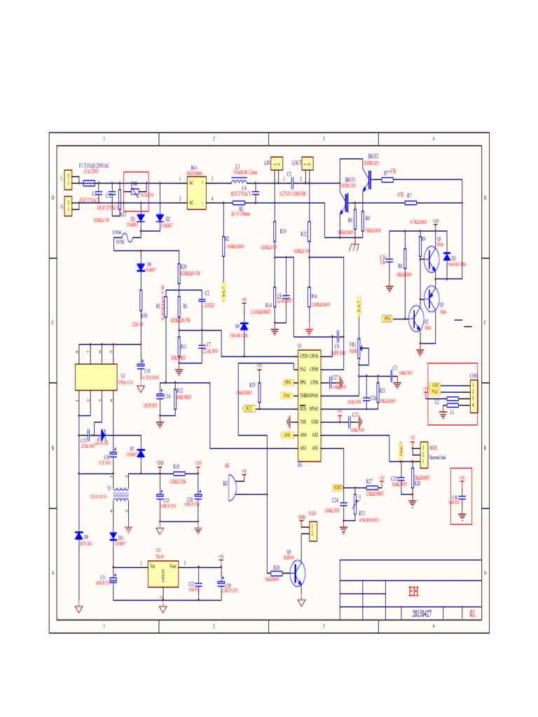 cooker circuit diagram