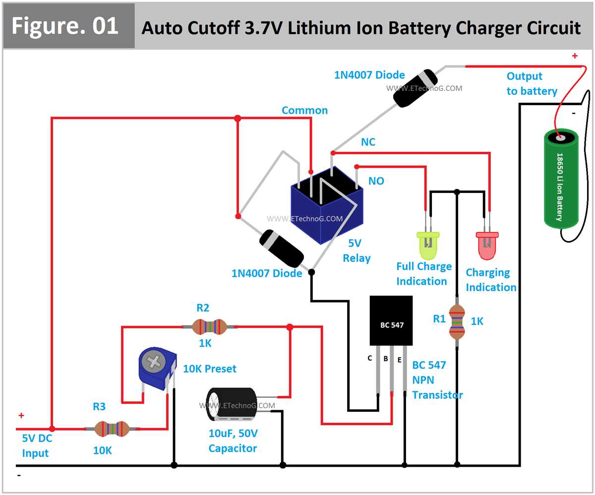 li ion charger circuit diagram li ion charger circuit diagram