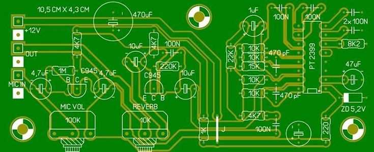 pt2399 echo circuit diagram