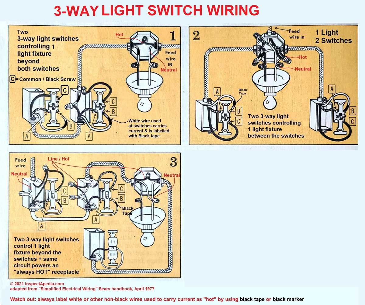 3 way switch wiring diagram with outlet 3 way switch wiring diagram with outlet