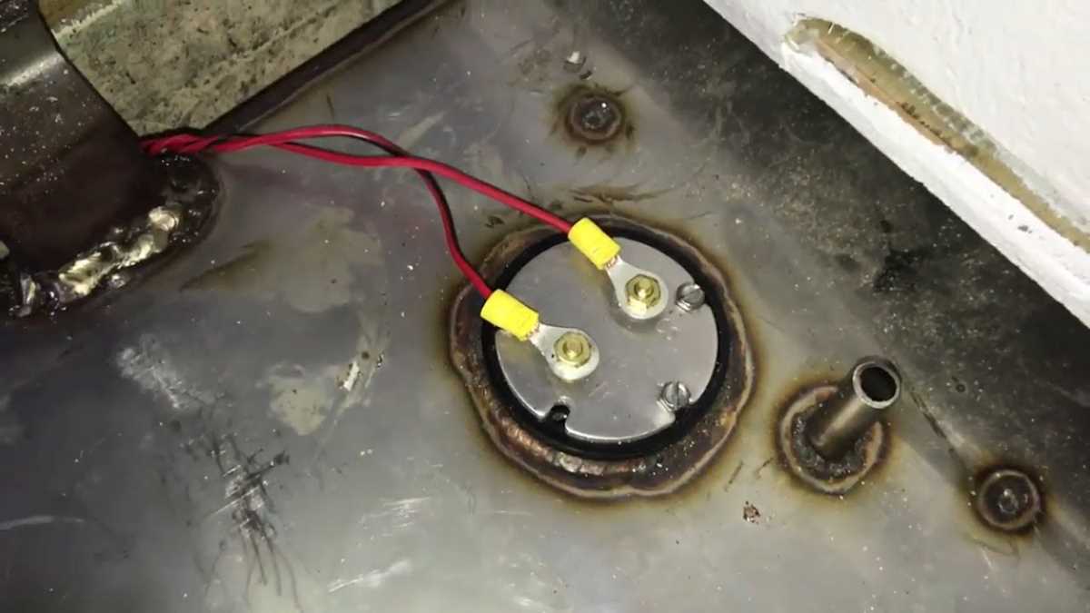12 volt fuel gauge wiring diagram for boat
